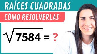 Cómo RESOLVER RAÍCES CUADRADAS ✅ [upl. by Emixam]