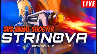 🔴 FIRST TIME PLAYING STRINOVA  Global Launch  Kiyoo Senpai webcam Strinova [upl. by Nonnaer]