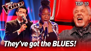 The best BLUES Blind Auditions to warm your SOUL on The Voice  Top 10 [upl. by Ajay]