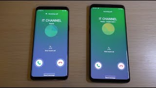 Samsung Galaxy S9 amp S9 Incoming Calls [upl. by Ilse]