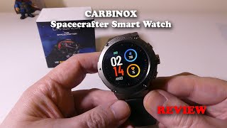 CARBINOX Spacecrafter Rugged Smart Watch Durability Test and REVIEW [upl. by Pavel712]