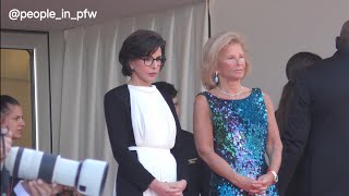 Rachida Dati amp Iris Knobloch  Tapis rouge de quotHorizonquot au Festival de Cannes  19052024 [upl. by Veator]