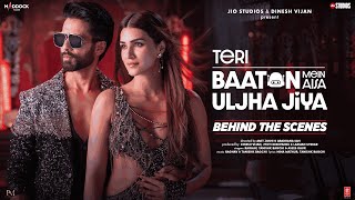 Making Of Teri Baaton Mein Aisa Uljha Jiya Title Track Shahid Kapoor Kriti Sanon [upl. by Waltner971]