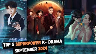 Best Superpower kdrama to Watch in September 2024  Top 5 Best Korean Drama in Hindi  Netflix [upl. by Nednerb]