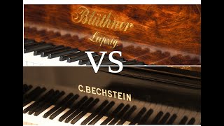 Blüthner vs Bechstein Debussy clair de lune [upl. by Rennoc]