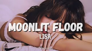 LISA  Moonlit Floor Letra  Lyric quot Kiss me under the Paris twilight quot [upl. by Akcirderf]