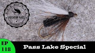 Fly Tying the Pass Lake Special var  Ep 118 Piscator Flies PF [upl. by Winson]