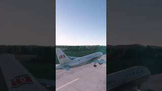 Takeoff from Sunan Pyongyang International Airport in North Korea Air Koryo [upl. by Elacsap]