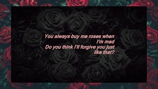 Lana Del Rey  Roses Lyrics on Screen [upl. by Stoddart]