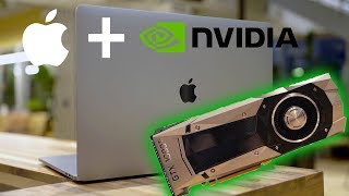 How to Use NVIDIA Cards with your Mac eGPU Easiest Method [upl. by Fidellia]