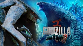 Muto vs Legendary Godzilla  ゴジラ vs ムートー Godzilla Smash 3 Muto Boss  哥斯拉：粉碎3 ゴジラ：スマッシュ3 shorts [upl. by Dhruv]