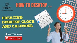 How to add WidgetsClocksCalendar in Windows 10 in 2022 Enable Widget tiles [upl. by Helprin901]