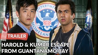 Harold amp Kumar Escape from Guantanamo Bay 2008 Trailer  John Cho  Kal Penn [upl. by Rosalinda612]