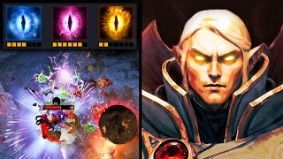 KIYOTAKA INVOKER DESTROYS THE DIRE TEAM WITH QUAS WEX BUILD  Dota 2 Invoker [upl. by Ariaj]