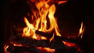 Cozy Fireplace 4K Fireplace with Crackling Fire Sounds Burning  Kamin mit fireplace 156 [upl. by Shaughnessy996]