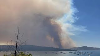 Thompson Fire Update Oroville [upl. by Combs]