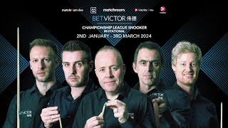 WATCH LIVE  2024 CHAMPIONSHIP LEAGUE SNOOKER  INVITATIONAL  TABLE 2 [upl. by Asit]