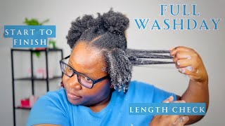 Full moisturising washday routine from start to finish if you want to grow healthy hair [upl. by Inahet]