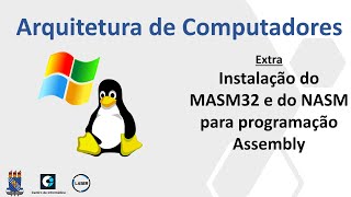 Instalação do MASM32 e do NASM para programação Assembly [upl. by Acsot]