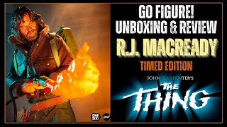 MONDO THE THING RJ MACREADY TIMED EDITION 16 scale figure unboxing and review [upl. by Fatsug]