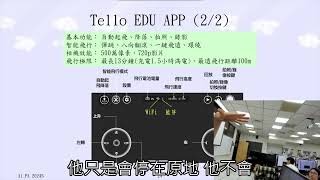 127 DroneBasicConceptTello EDU搖桿控制 [upl. by Eikcuhc]