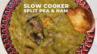 Slow Cooker Split Pea Soup With Ham [upl. by Direj269]