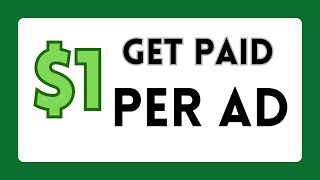 Get Paid 1 Per Ads You Watch  Make Money online 2024 [upl. by Musette]