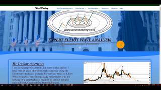 Elliott Wave Analysis of Gold amp Silver as of 8th December 2018 [upl. by Wescott]