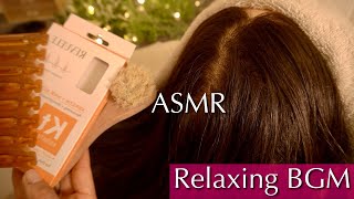 ASMRBGM🎶 Hypnotic Scalp Care💤 with Keratin Ampoules  No Talking [upl. by Kurr]