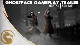 Mortal Kombat 1  Ghostface Gameplay Trailer [upl. by Fellows]