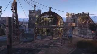 Realistic Fallout 4 Spectacle Island Settlement  No mods [upl. by Nnaylloh]