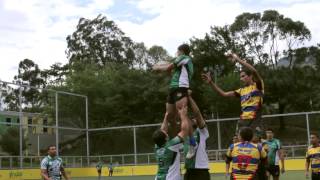 Rugby lineout [upl. by Ardnoet]