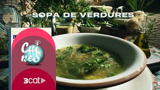 Sopa amb verdures  Cuines [upl. by Tniassuot]