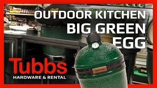 BIG GREEN EGG OUTDOOR KITCHEN [upl. by Rebmak]