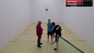 Mens Open QF Mitch Brayley vs Trevor Webb  2024 Canadian National Championships [upl. by Ahsaya3]