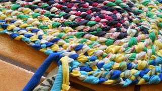 Lost Art of Braidin Rag Rugs Part 3 [upl. by Briant]