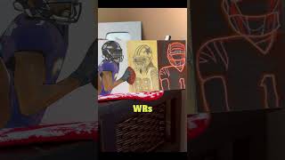 NFL  NBA Drawings 🏈🏀 [upl. by Ahsino]