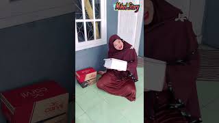 SEPATU amp SANDAL BARU DARI IBU MIMI☺️😁🙏 trending comedy humorsegar funny shorts [upl. by Jobyna]