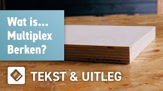 Wat is Multiplex Berken  OPMAATZAGENnl [upl. by Adallard]