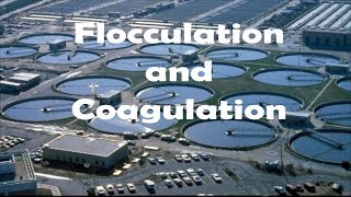 Flocculation and coagulation  floc forming and particle settling [upl. by Covell]