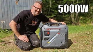 Testar 5000 watt Pela Elverk [upl. by Adall]