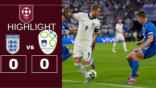 Inglaterra vs Eslovenia 00 Resumen  Eurocopa 2024 [upl. by Annaed186]