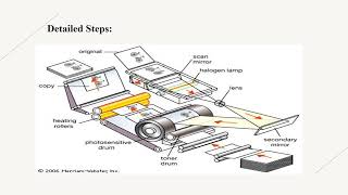 WORKING OF PHOTOCOPIER [upl. by Etnovert]