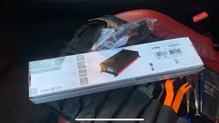 Installing the Halfords vibe mini amp in LCI E90 E91 E92 E93 [upl. by Dugan]