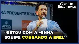 SP NUNES DIZ QUE FALTA DE LUZ NÃO TEM RELAÇÃO COM QUEDA DE ÁRVORES [upl. by Dorkus]