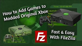 How To add Games to Modded Original Xbox  Fast amp Easy [upl. by Tybalt503]