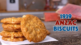 1939 Anzac Biscuit Recipe  Glen And Friends Cooking  How To Make Anzac Biscuits [upl. by Miche543]