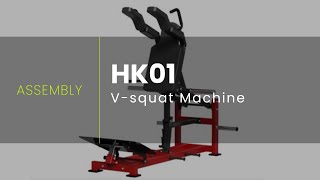 Syedee Vsquat Machine HK01  Assembly [upl. by Fanny]