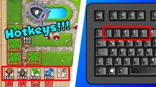 RESUBIDO ¿Qué Hotkeys hay en Bloons TD Battles  Bloons Tower Defense Battles en Español [upl. by Anauqahc137]