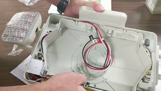 How To Install an Exit Sign by a Professional Electrician [upl. by Aitel]